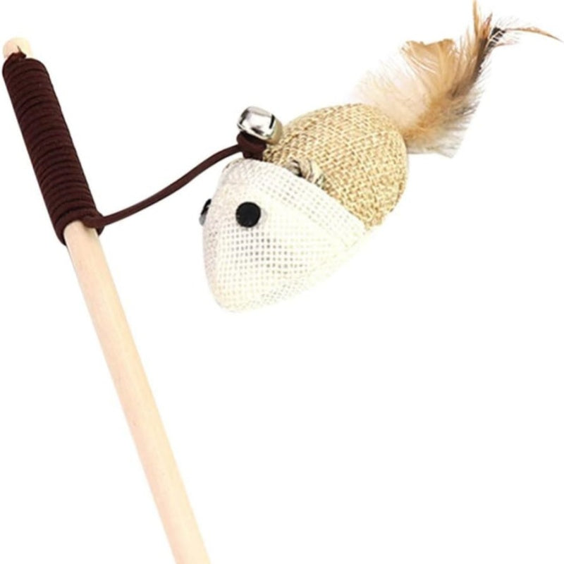 Teaser Feather Toy for Kittens & Cats