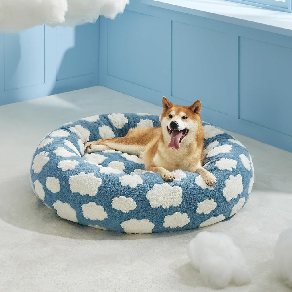 Cat or Dog Bed with Anti-Slip Bottom