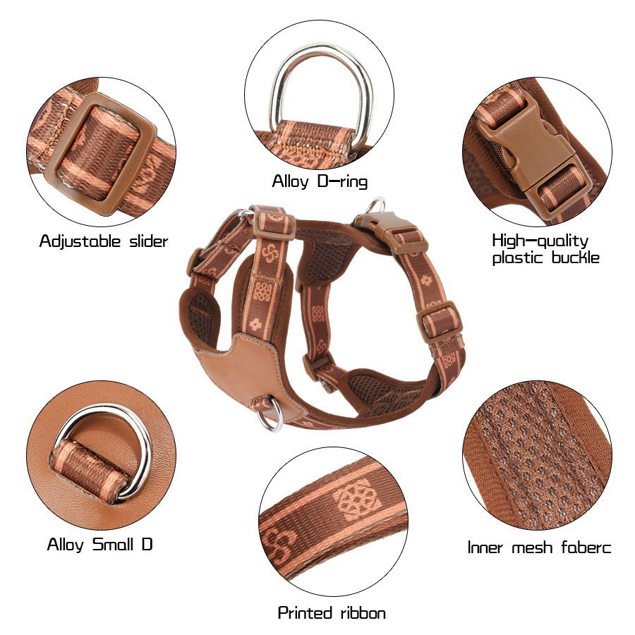 Redirecting & Reflective Dog Harness, Hook In Front