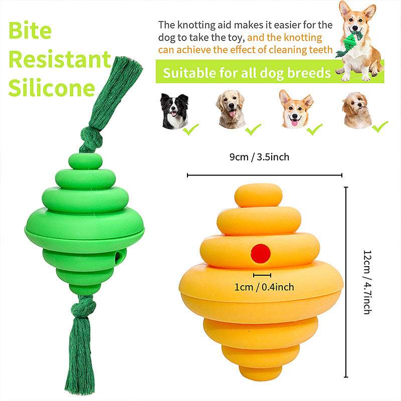 Dog Ball With Rope