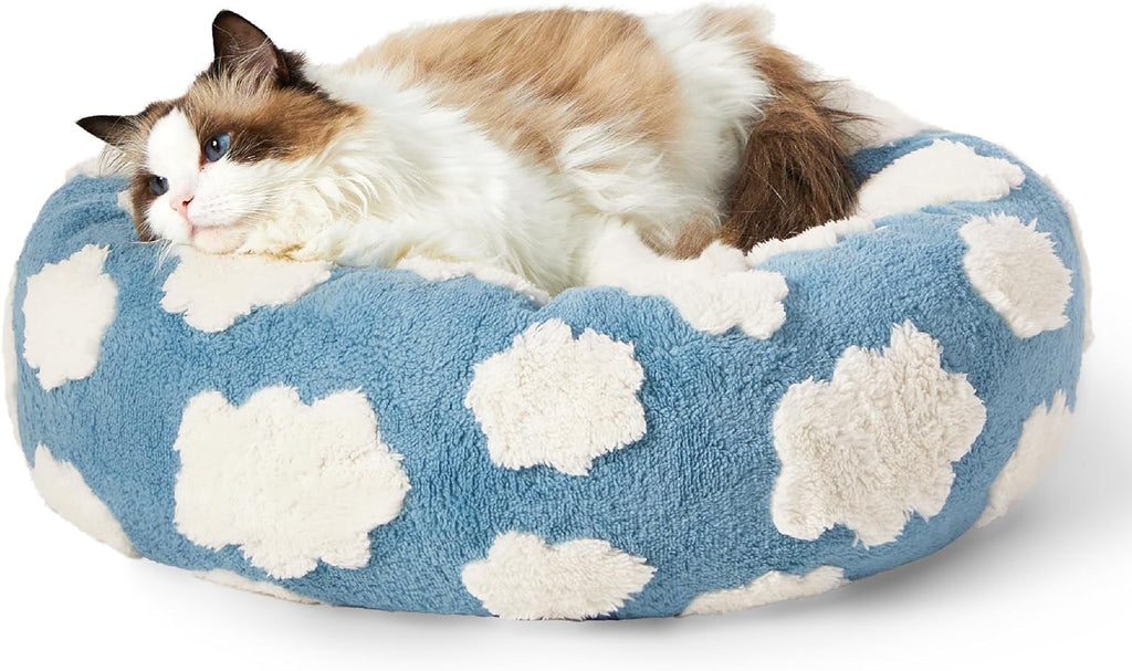 Cat or Dog Bed with Anti-Slip Bottom