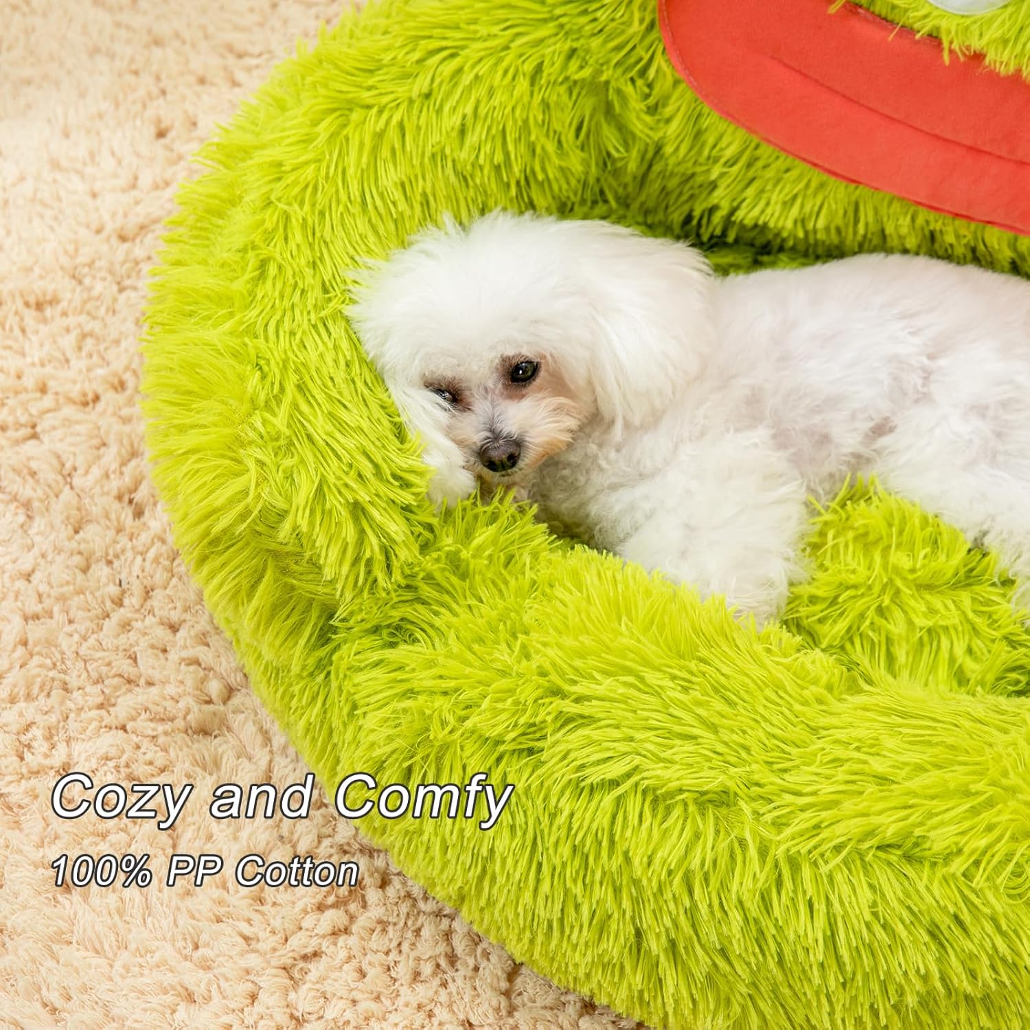 Calming Plush Dog/Cat Bed