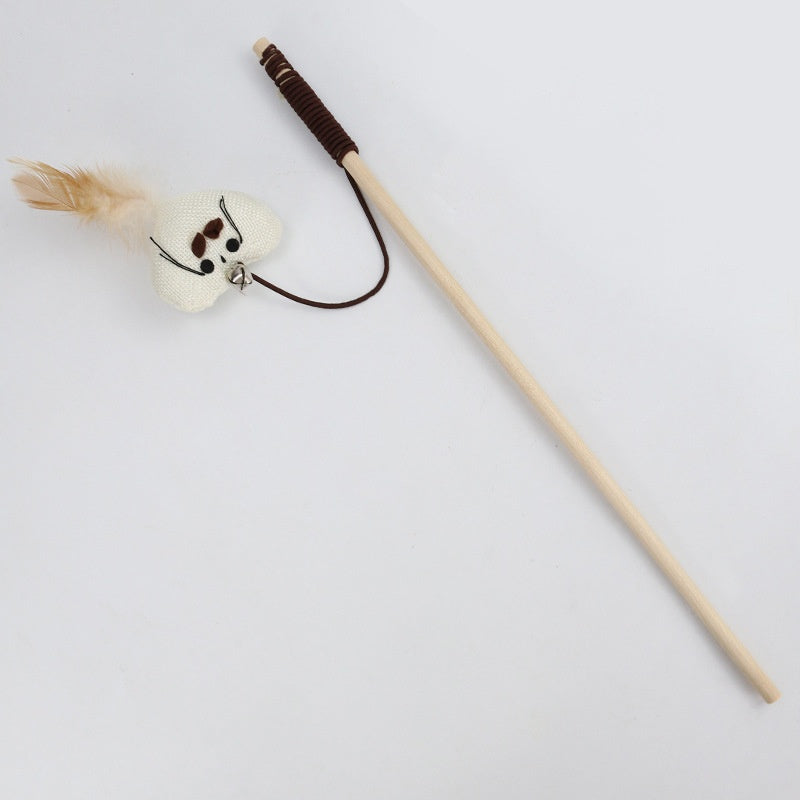 Teaser Feather Toy for Kittens & Cats