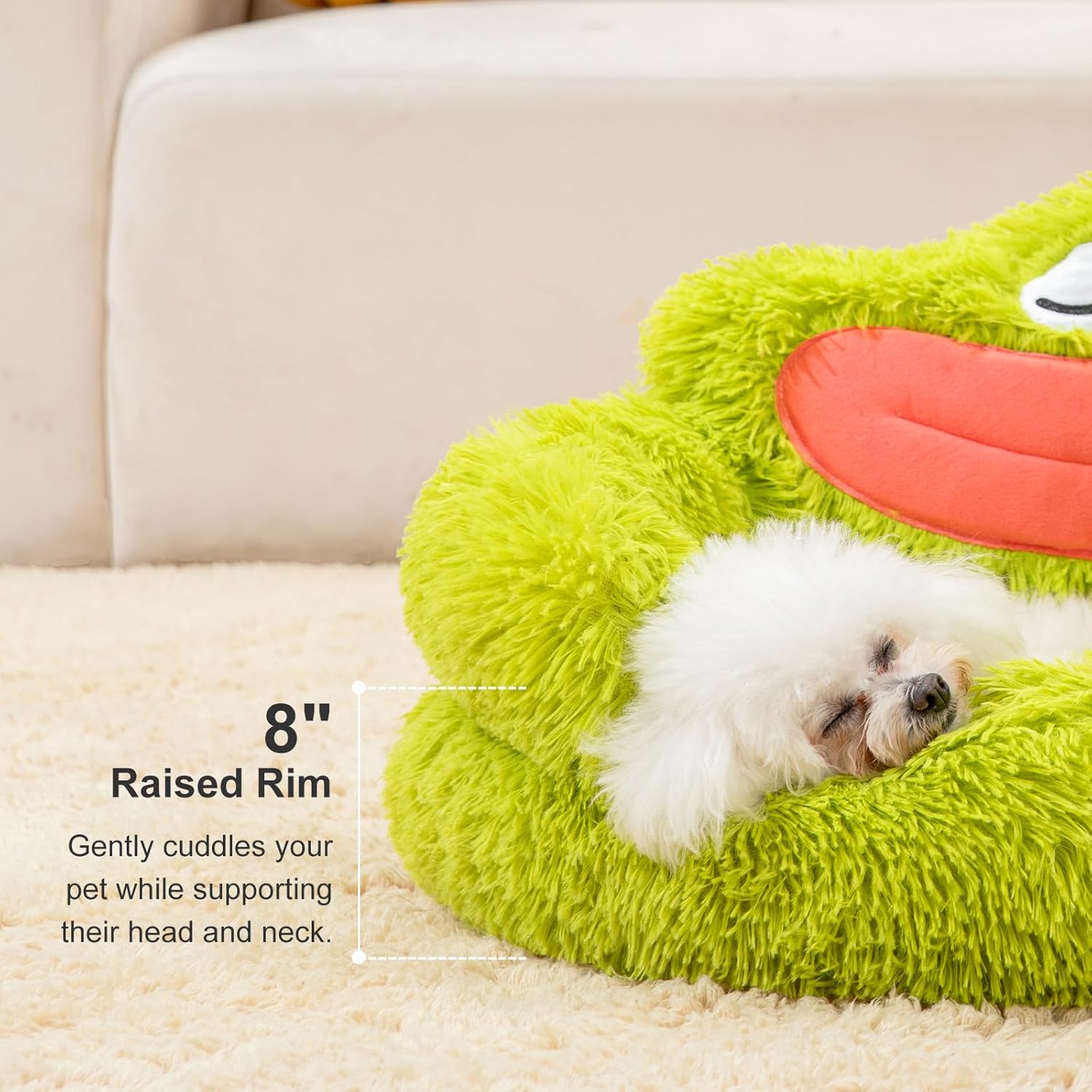 Calming Plush Dog/Cat Bed
