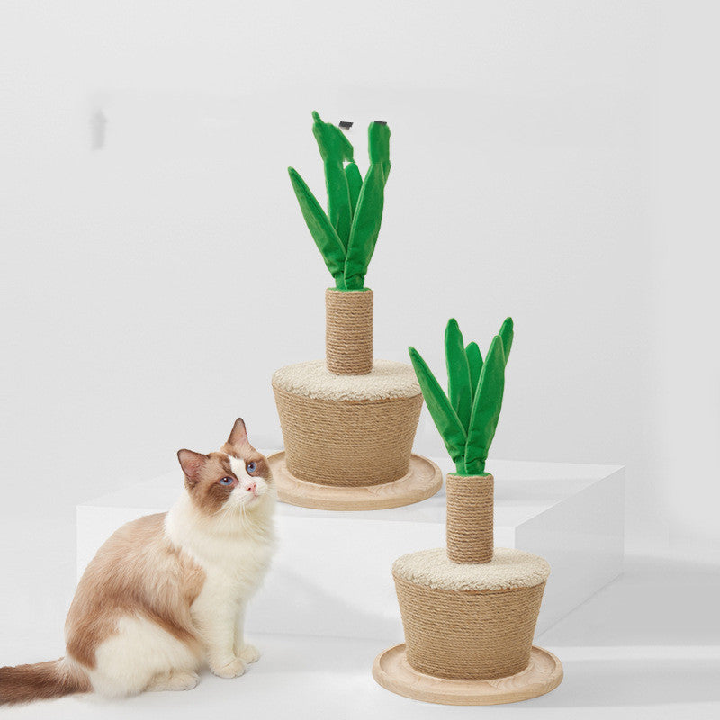 Flower Pot Cat Perch & Scratcher