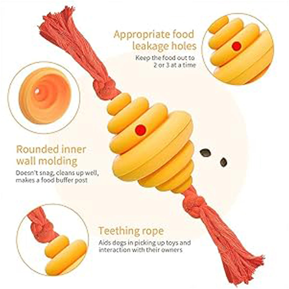 Dog Ball With Rope